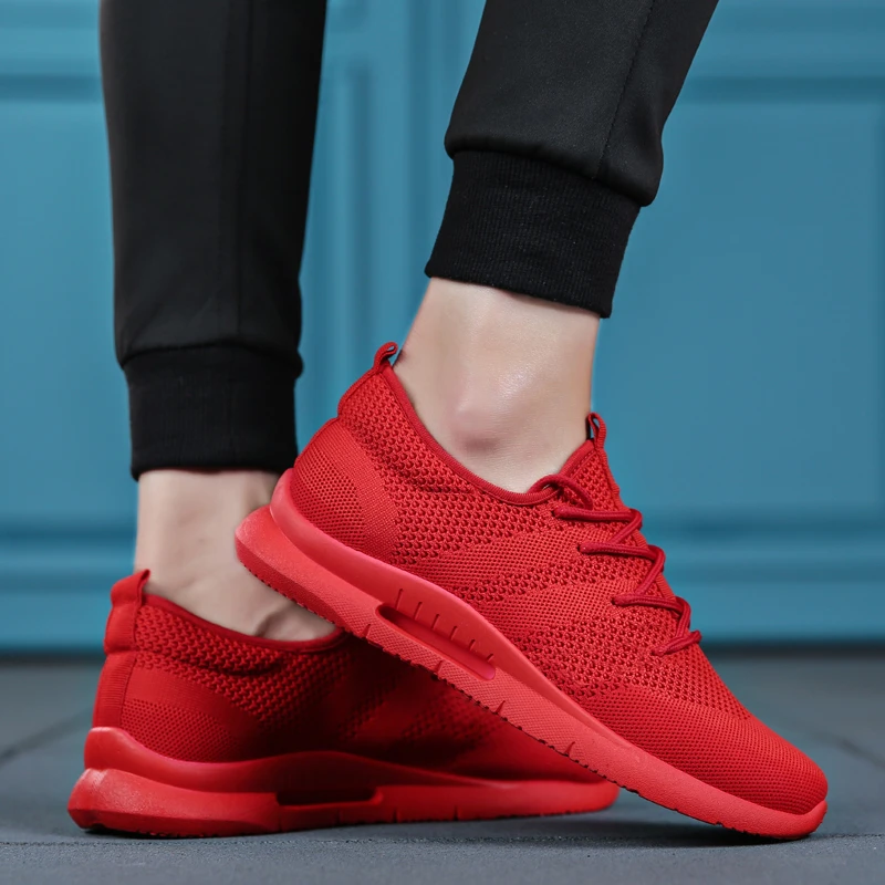 Hot 2020 Mannen Rode Sneakers Licht Comfortabele Loopschoenen Man Jongen  Mannelijke Cool Hollow Sportschoenen Goedkope Footwear Plus Size 46|Running  Shoes| - AliExpress