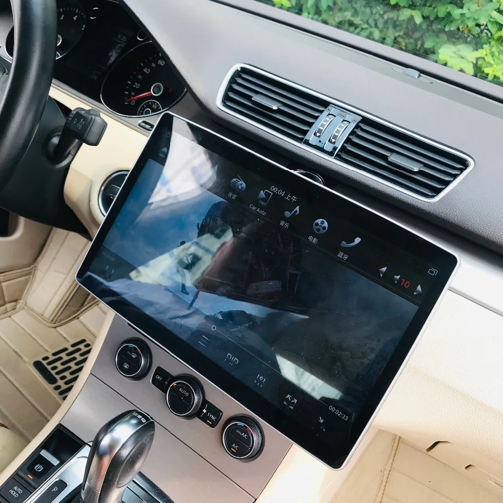 12,8 дюймов ips экран 4 Гб+ 32 ГБ Android 8,1 универсальный автомобильный Радио Стерео gps навигация для Kia hyundai Toyota Honda Nissan Wifi 4G