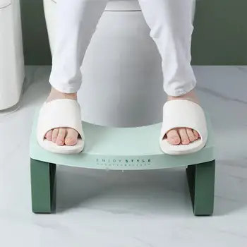 

Foldable Squatting Stool Non-Slip Toilet Footstool Anti Constipation Stools Bathroom Shower Seat Toilet Foot Stool