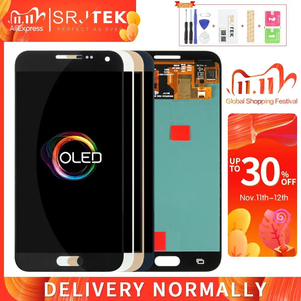 AMOLED/TFT для Samsung Galaxy E5 ЖК дисплей сенсорный дигитайзер сенсор стекло в сборе с