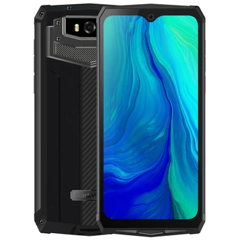 Перейти на Алиэкспресс и купить Blackview BV9100 6,3 дюйм13000 мАч NFC IP68 Прочный противоударный смартфон android 9,0 4 Гб + 64 Гб Octa Core Быстрая зарядка 4G мобильный телефон