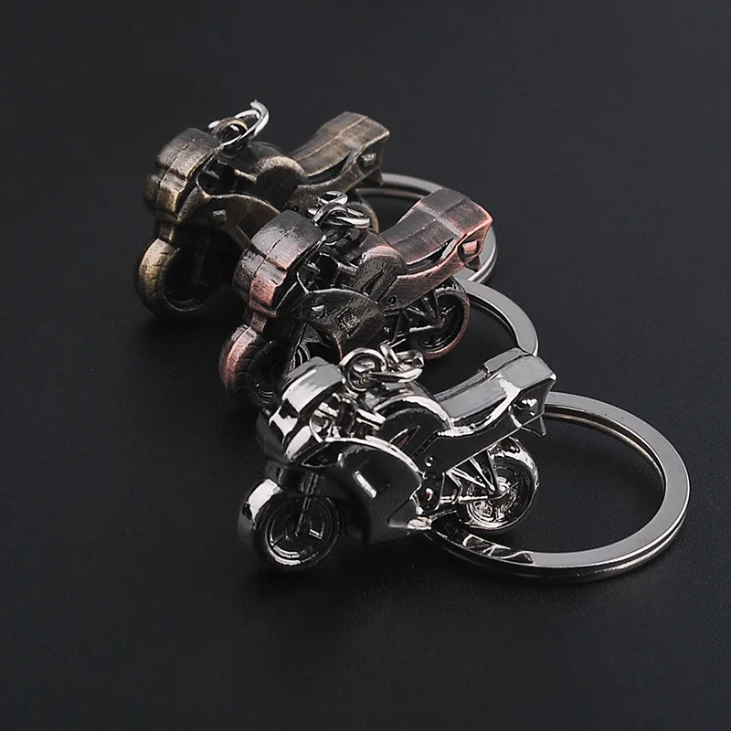 Стиль, крутая мода,, маленький подарок, сплав, твердый мотоцикл, брелок, ультра-, автомобильный брелок