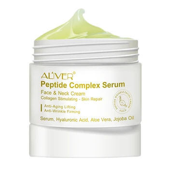 

Aliver Skin Care Face Cream Anti Aging Anti Wrinkle Lifting Firming Collagen Peptide Face Neck Cream 30G