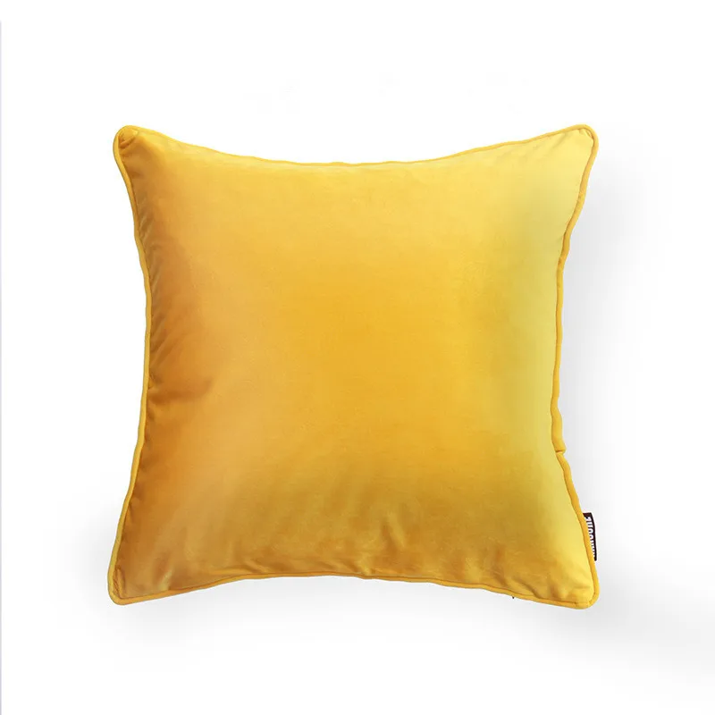 Однотонный велюровый подушник LeRadore для домашнего клуба фирменный декоративный