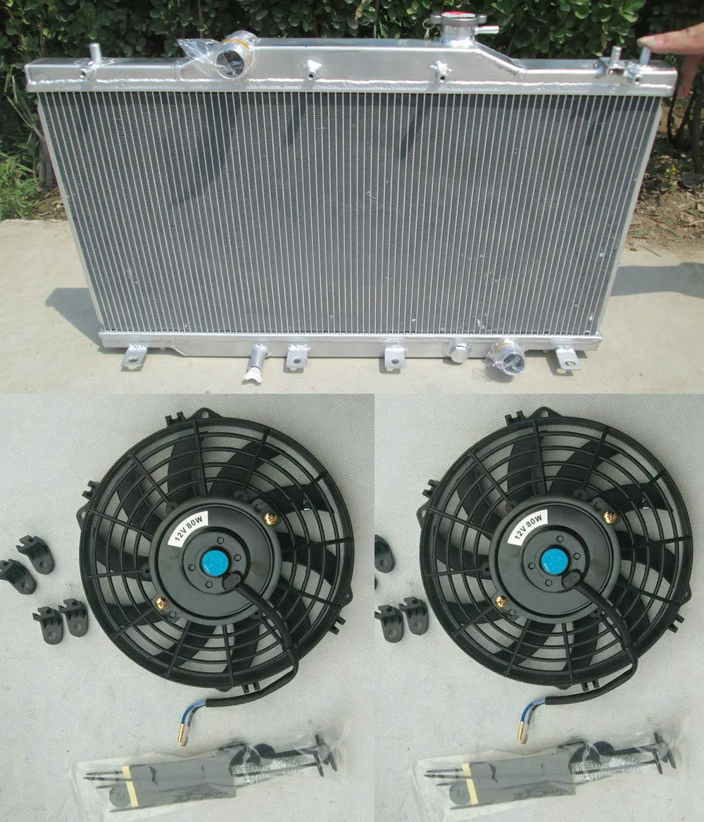 Алюминиевый радиатор для Honda Integra / Acura RSX Type-R DC5 K20A 2.0L 16V Coupe MT 2002-2006 &amp Fan 2003 2004 2005 |