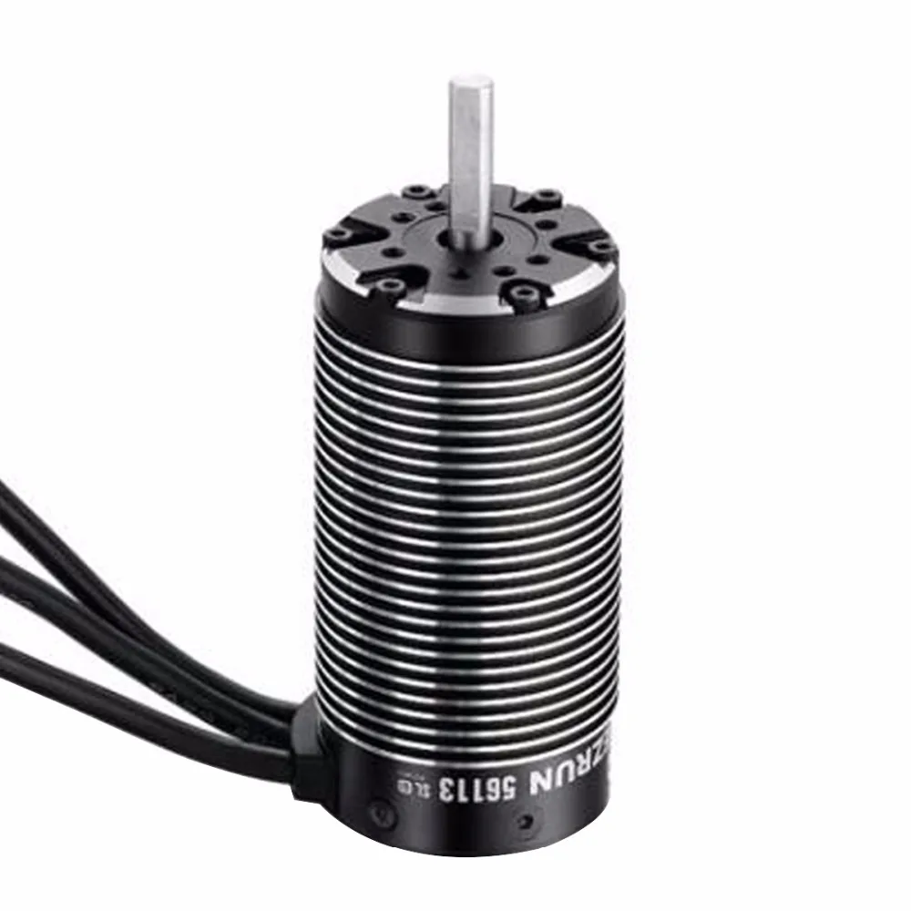 

Hot HobbyWing EZRUN 56113SL 800KV 3-8S Brushless Inner Motor with EzRun MAX5 200A Brushless Waterproof ESC Combo for 1/5 RC Car