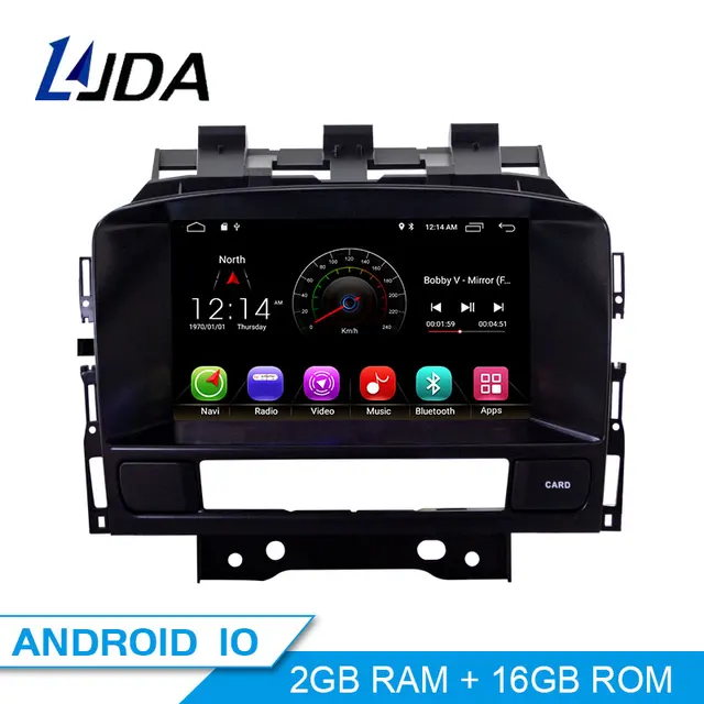 $US $267.34  LJDA Android 10.0 Car DVD Player For Buick Verano Vauxhall Opel Astra J GPS Navigation 2 Din Car Ra