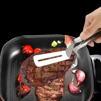 

Barbecue Tongs Food Serving Clip Multifunctional Steak Clip Household Bread Tongs For Barbecue Meats Pizza Pies ZJ