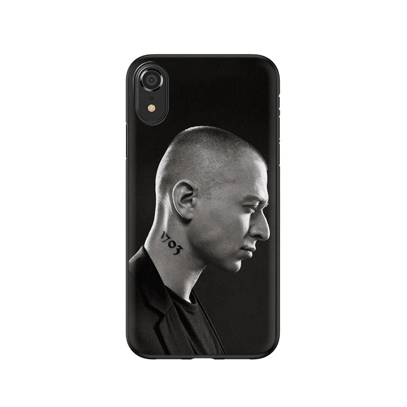 B1 Силиконовый чехол для телефона EWAU Oxxxymiron для iPhone 5 5S SE 6 6s 7 8 Plus X XR XS 11 Pro Max - Цвет: B1