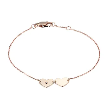 

Bracelet red gold with diamond e0201br03185900