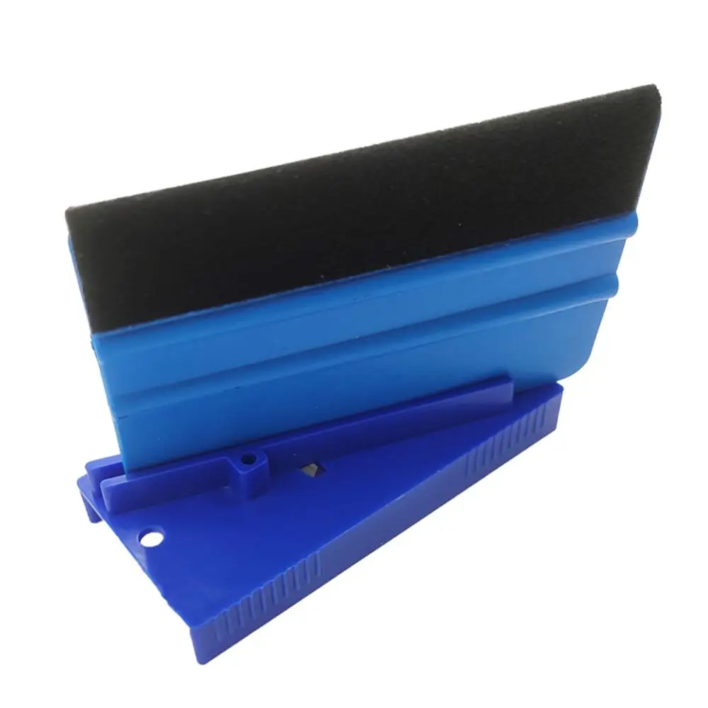 비닐 랩 필름 카드 스퀴지 숫돌, 자동차 호일 포장 스크레이퍼 커터 창 색조 청소 도구 자동 스타일링 액세서리 E33