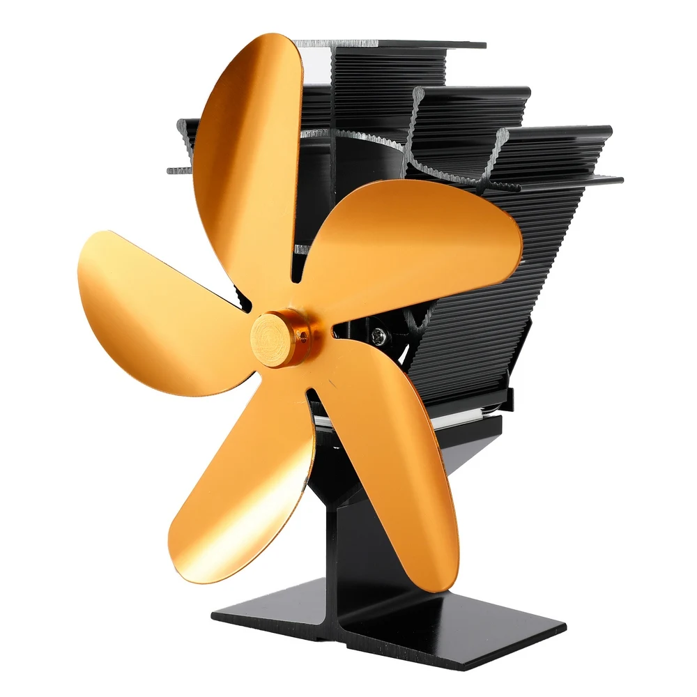 

Fireplace Heat Powered Stove Fan Log Wood Burner Quiet Home Fireplace Fan Dispersing Warm Air Around Your Room Electric Stove