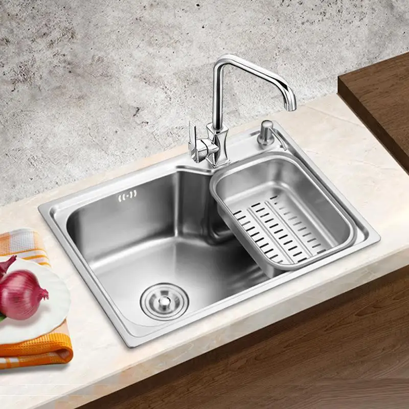 Para Acero inoxiable Torneira Gourmet Zlewozmywak Portatil кухонная раковина для посуды Lavabo Cuba Pia Cozinha Fregadero De