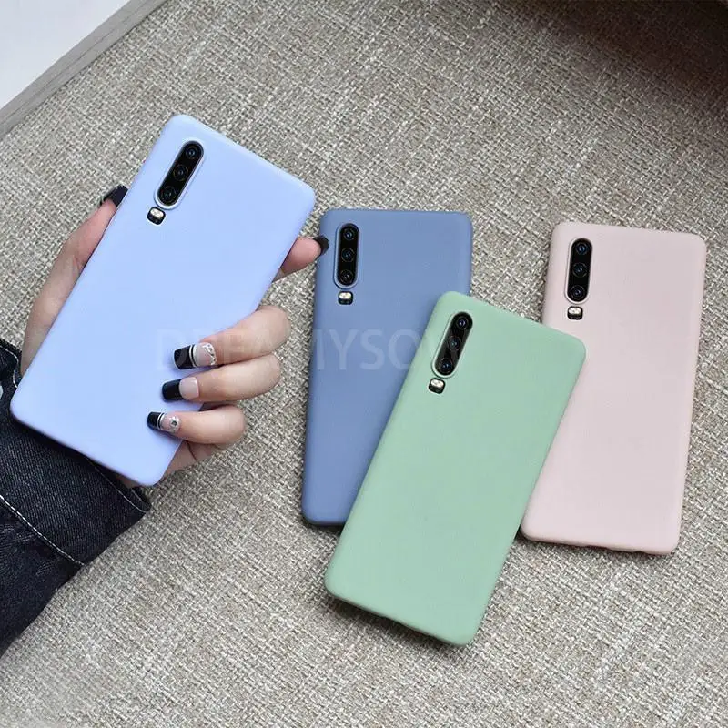 Жидкий силиконовый чехол для Huawei P30 P20 Lite Mate30 Pro Y7 Y6Pro Y9 Prime 2019 Honor 10i 20i 8X 9X Pro|Бамперы| |