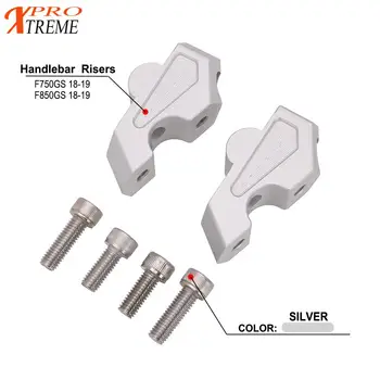 

Motorcycle CNC 22MM Handlebar Riser Clamp Back Heighten code For BMW F750GS F850GS F 750GS 850GS 2018 2019 Street Bike