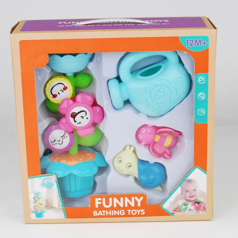 Горячая Baby Shower игрушки для купания плавания лопата для снега чайник животное игрушка; развивающая игрушка для мальчиков и девочек - Цвет: D