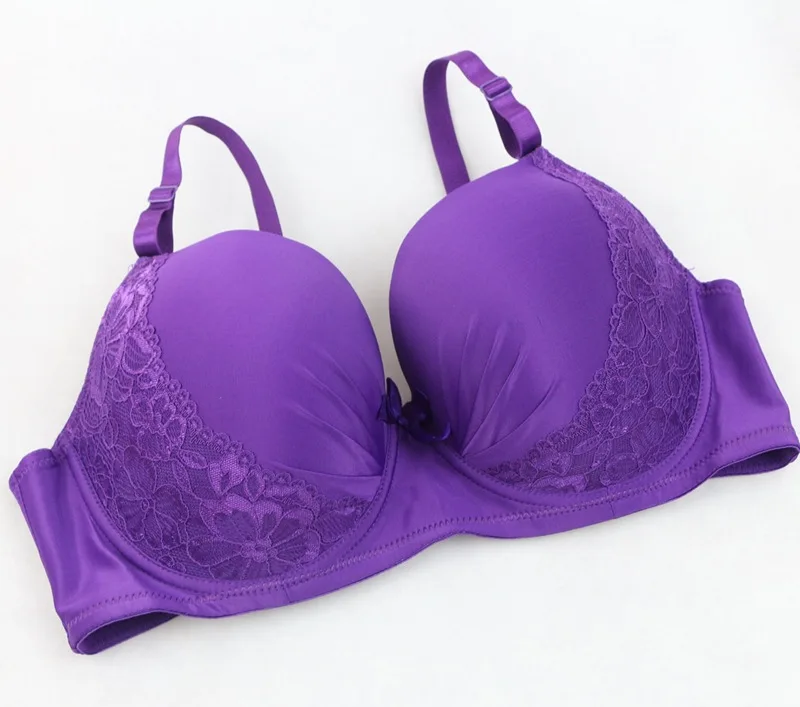D03 белье бюстгальтер wonen цветочные кружева bralette сплошной большой груди размера