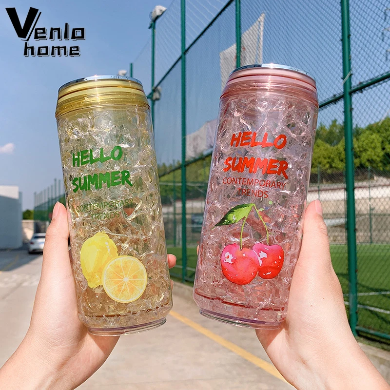 Net Red Cafe Glass Cold Drink Cup Ice Coffee Cup Coke Cup Milk Cup  Heat-resistant Explosion-proof Lo123546 - Glass - AliExpress