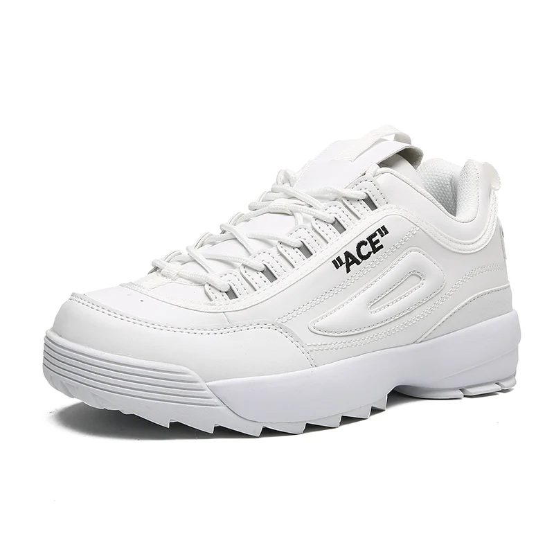 

Autumn Leather Shoes Men Casual Shoes Unisex Breathable Sneakers Outdoor Flat Shoes Leisure Flats White Shoes tenis masculino