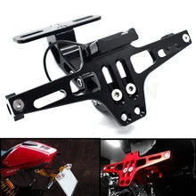 Универсальный кронштейн для номерного знака мотоцикла с светодиодный сигнальным кронштейном для MV Agusta Brutale 910R 989R 920 990 1078RR 1090 F4
