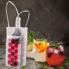 ] 1 шт. фляга для вина бутылка Емкость для заморозки охладитель кулер, пузырь со льдом охлаждение пива гель держатель носитель Портативный Ликер ледяной инструменты