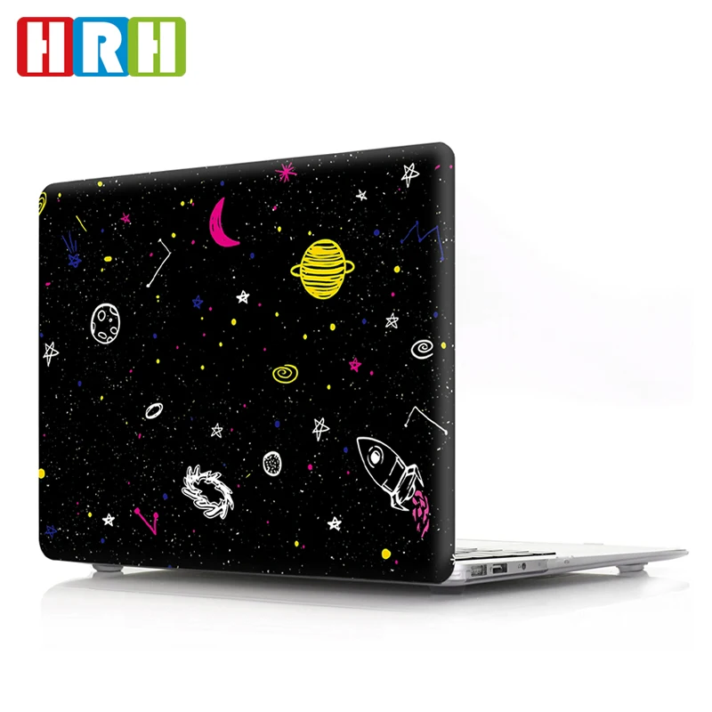 HRH мультфильм космическая серия PC жесткий пластиковый чехол для ноутбука чехол для Macbook Air Pro retina 11 12 13 15 A2159 A2141