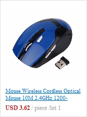 Мышь геймера Проводная игровая мышь USB приемник 2,4 ГГц оптическая проводная мышь для ПК ноутбук геймер дропшиппинг