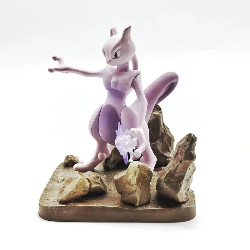 Takara Tomy 11 см японское аниме Mewtwo коллекции фигурок Покемон Действие Детские игрушки-персонажи рождественские подарки модель статуя Brinquedos