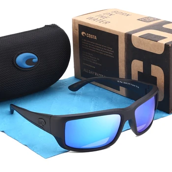 

Polarized Sunglasses Men Driving Shades Male Brand Design Fantail Square Sunglasses Sport Sunglasses For Men Goggle UV400