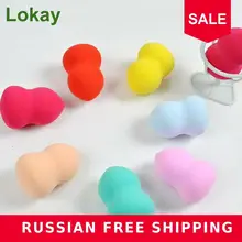 Косметический Макияж Блендер основа слоеного латекса Тыква-формы трехмерные спонжи для макияжа клинья силиконовый коврик