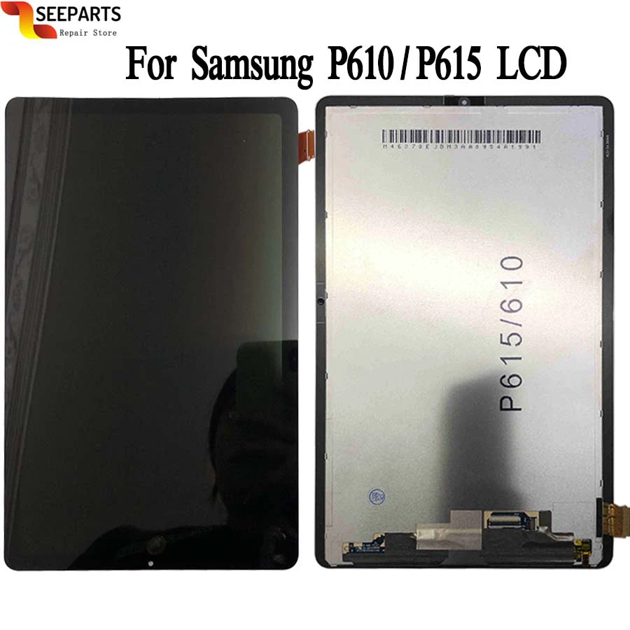 ЖК-дисплей 10 4 дюйма + сенсорный экран в сборе для Samsung Galaxy Tab S6 Lite P610 P615 запасные