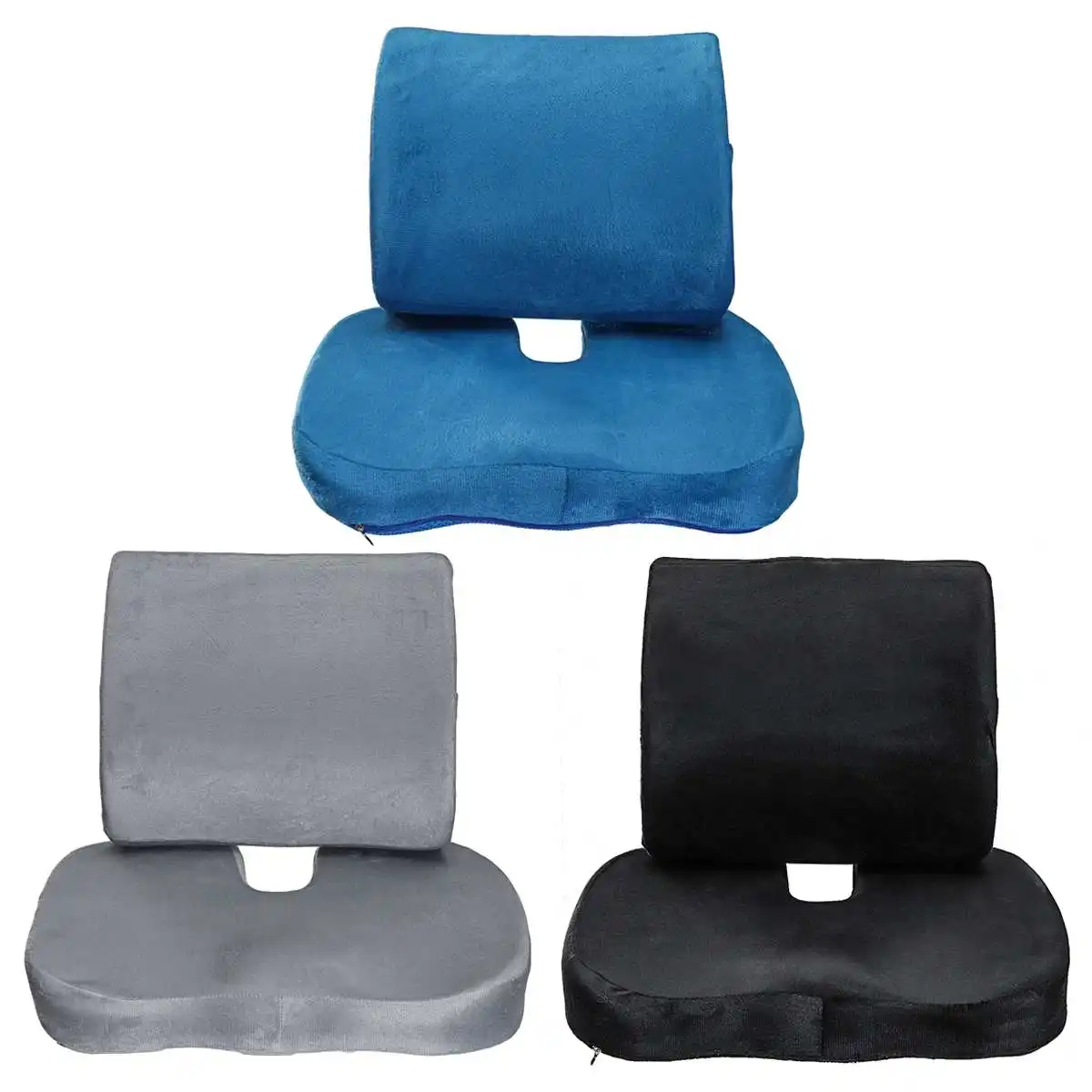 Memory Foam Orthopedic Seat Cushion-5