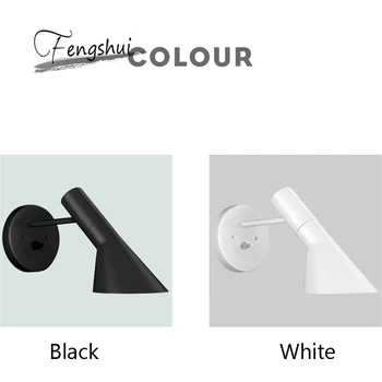 

Nordic Lamp LED Wall Lights LOFT Modern Design Black White Sconce Replica Lamp Hanging Lamp Wall Lamp Bedroom Indoor Decorations
