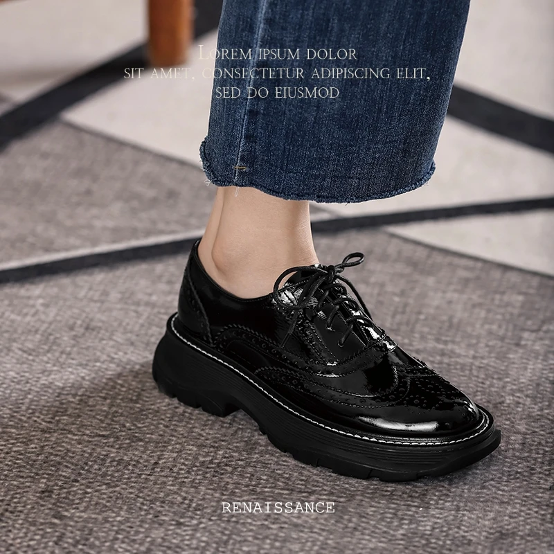 Black White Oxford Shoes Women | White Black Vintage Oxford