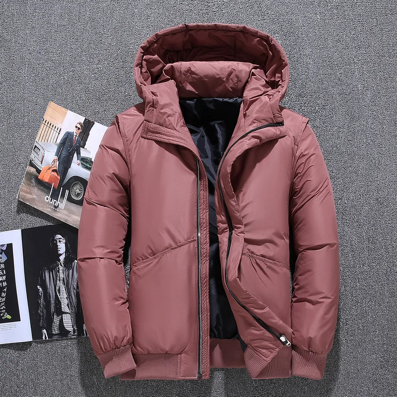 

High Quality White Duck Down Jacket Men Coat Winter Snow Parkas Male Plus Size Warm Brand Clothing Winter Down Jacket Outerwear