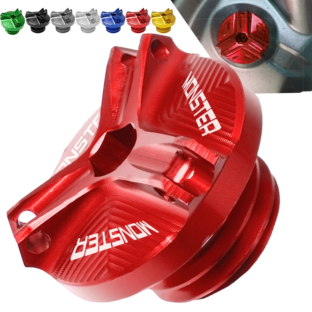 Для DUCATI MONSTER 695 696 796 797 821 Monster 1200S 1200R мотоциклетный Алюминиевый Масляный фильтр для