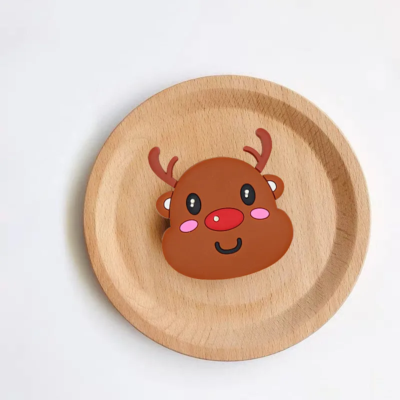 Universal Cartoon Cute Avocado Stand Phone Holder Mobile Phone Stand Socket Mobile Phone Accessories Expanding Stand Phone Girp