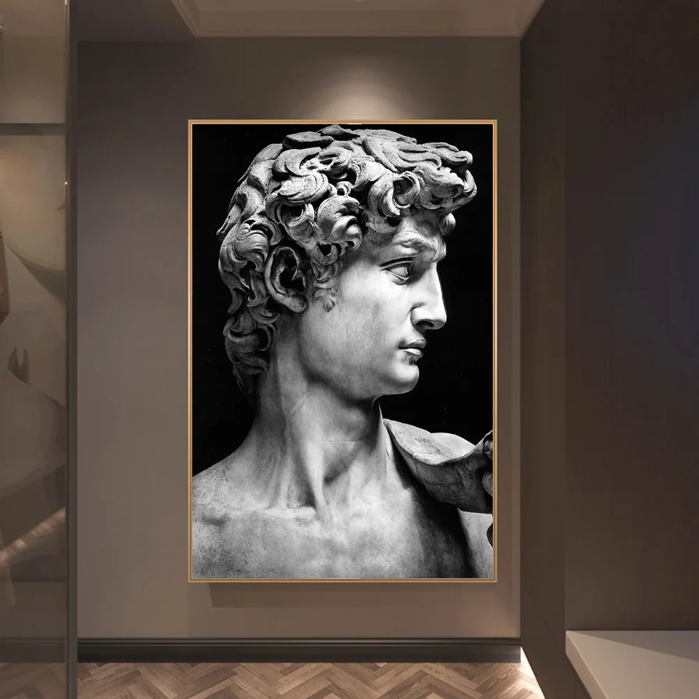 Sculpture of David Canvas Paintings on the Wall Art Posters And Prints Nordic Art Wall Decorative Canvas Picture For Living Room