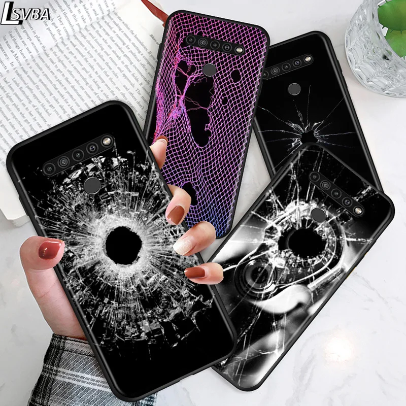 Трендовые художественные пулевидные отверстия для LG G8 V30 V35 V40 V50 V60 Q60 K40S K50S K41S K51S K61