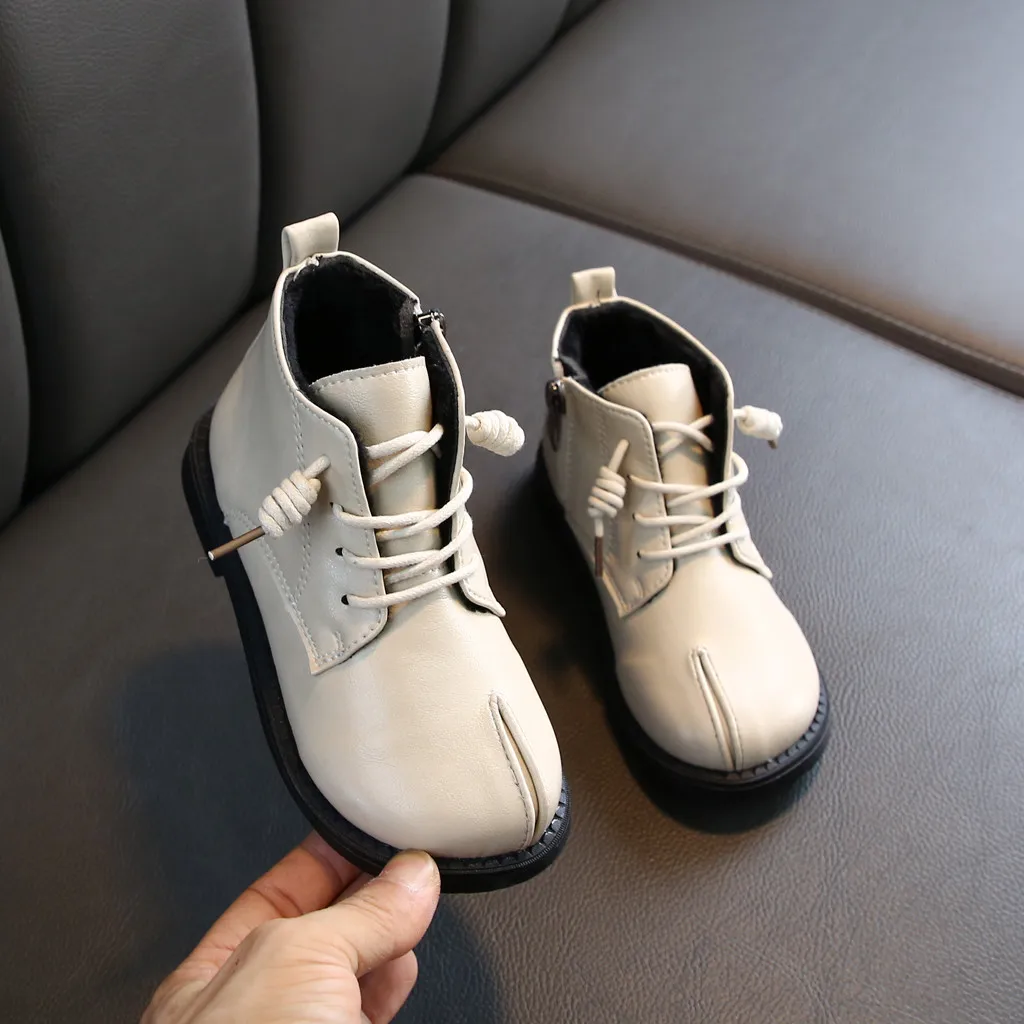 

rubber boots for children girls Kids Boots Boys Girls Winter Warm Baby Toddler Infant Retro Shoes Short Booties #C