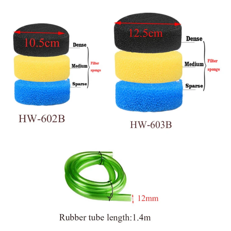 Для HW-602B/HW-603B аквариумный фильтр внешние части Впускной Выпускной патрубок водяной насос