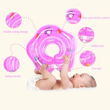 

Baby Kids Swim Ring Inflatable Toddler Float Swimming Pool Water Seat for Water Fun PI669