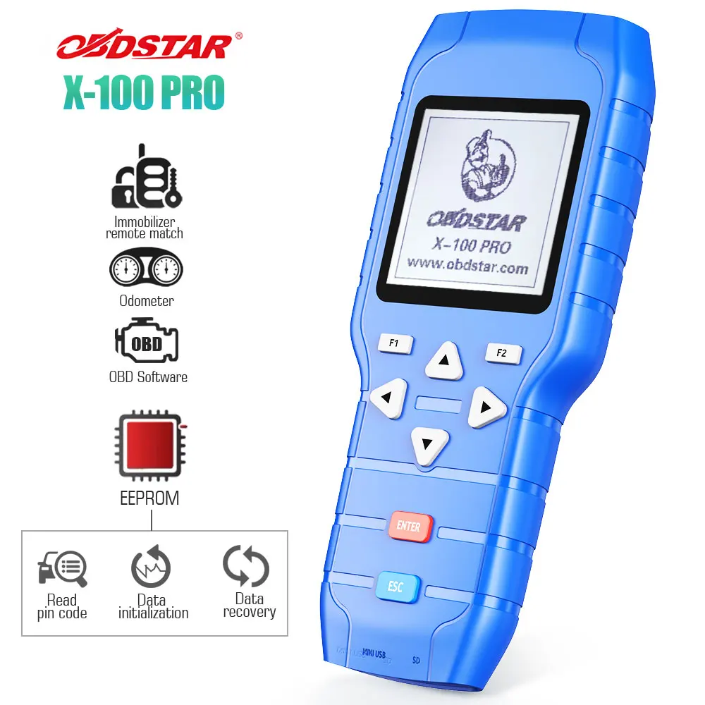 US $219.00 OBDSTAR X100 PRO Auto Key Programmer CD Type For IMMOOdometerOBD Software Get Free PIC And EEPROM 2In1 Adapter