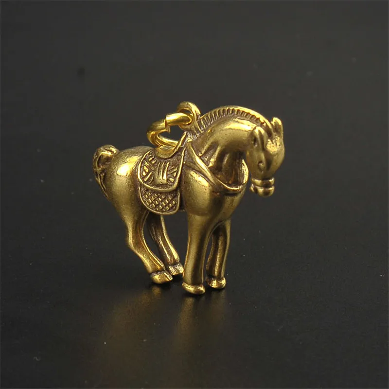 horse brass pendants (9)