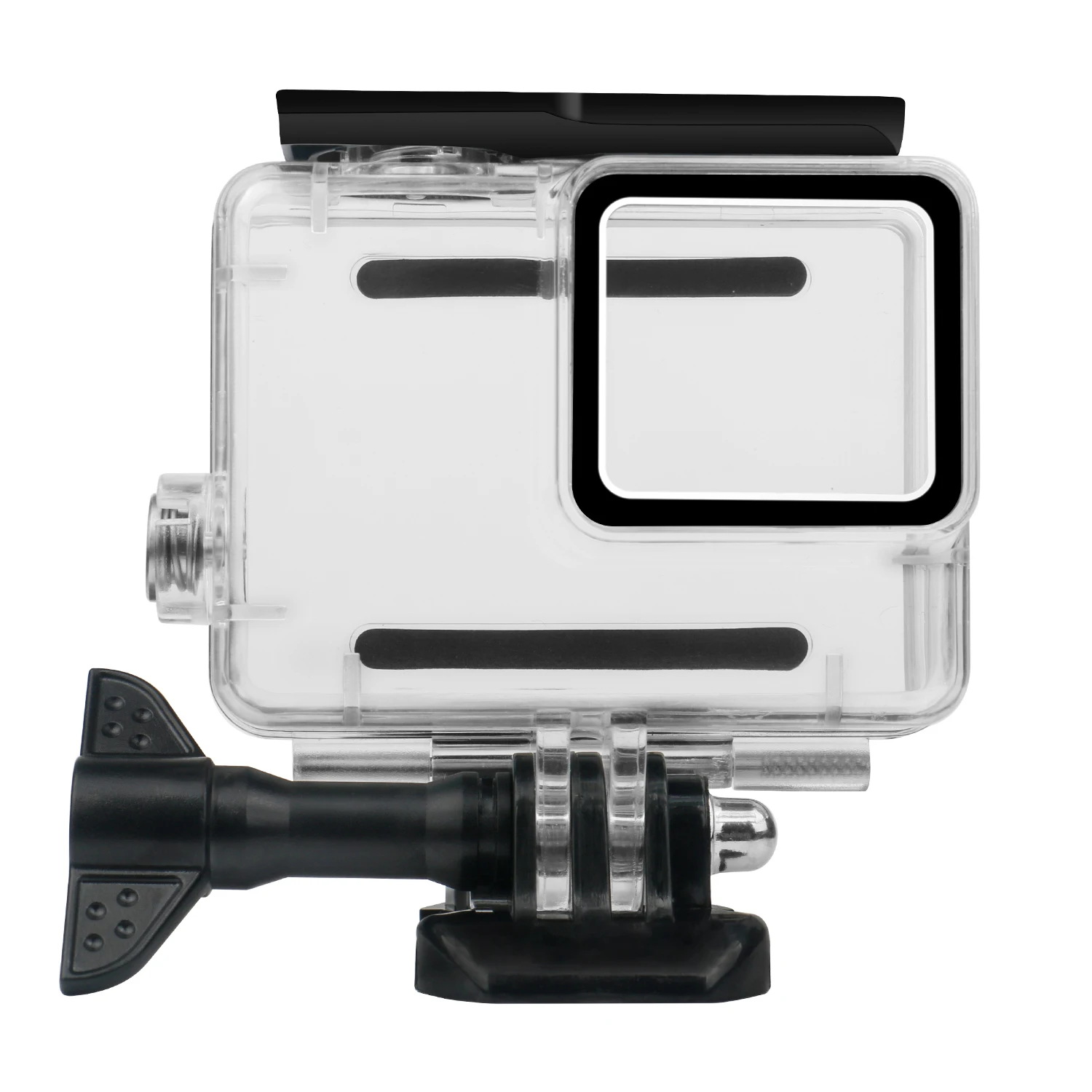 Custodia impermeabile per GoPro Hero 7 custodia protettiva per immersione  subacquea bianca e argento da 60m Shell per Go Pro Hero7 Action Camera