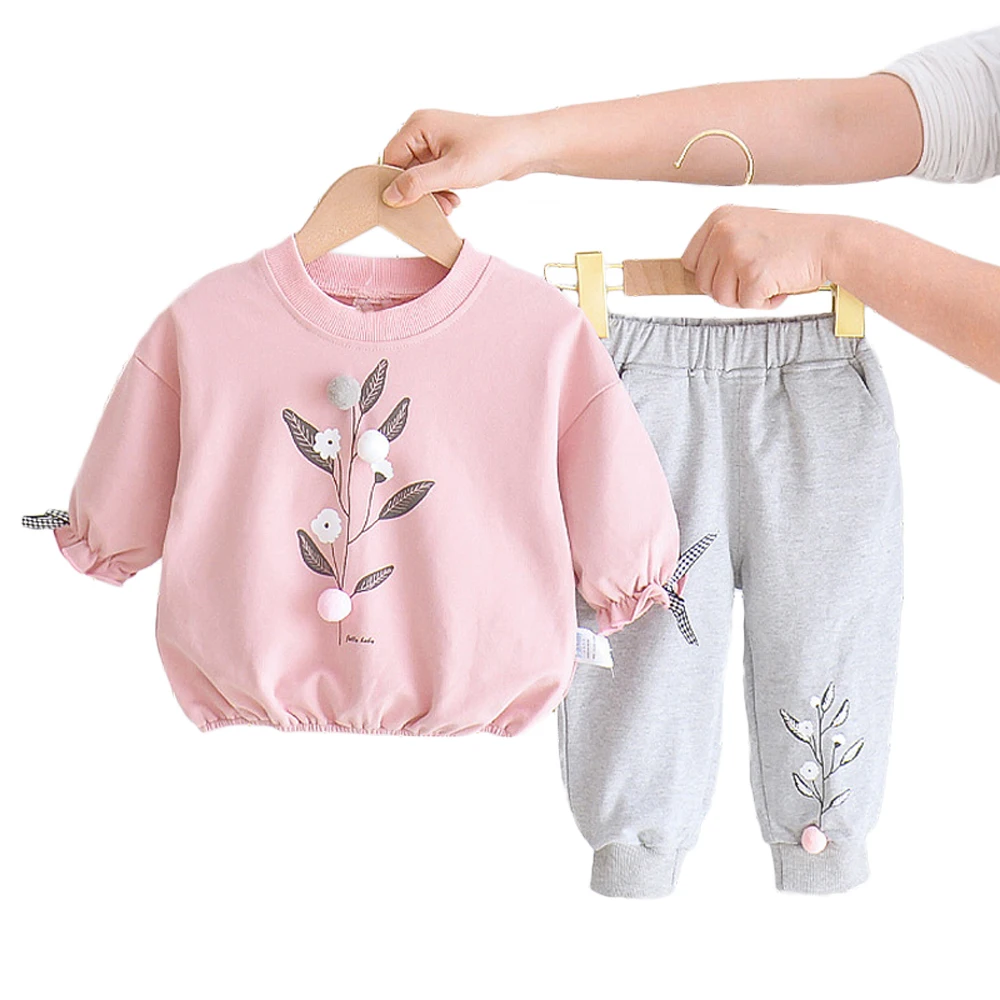 

LZH Newborn Clothes 2023 New Autumn Infant Baby Clothes 2pcs Outfits Kids Winter Baby Girls Boys Clothing For Baby Sets 0-5 Year