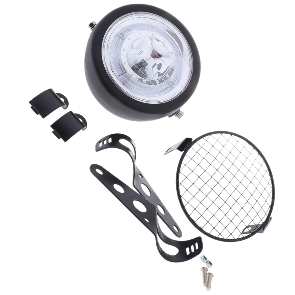 Practical &Waterproof LED Headlamp HeadLight Super Bright light Riding Rainy Weather Fit for all CG&GN series Motorcycles