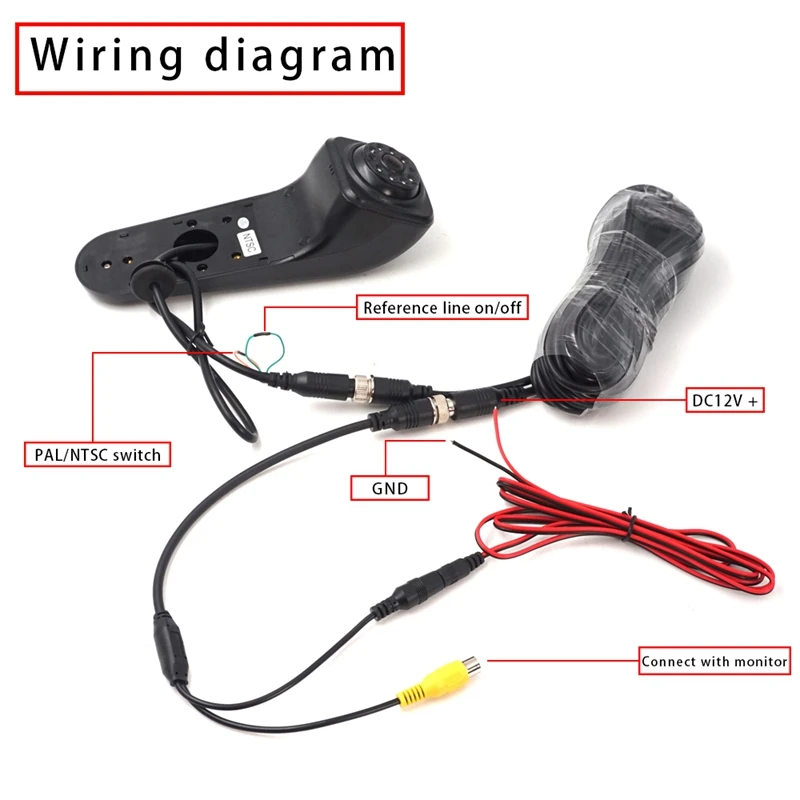 Luz de freio de backup invertendo câmera de visão traseira CMOS para Crafter Van 2017 Impermeável 170 Terceira câmera de luz de freio 22 H374075ac52f8497bb3b8d42e44780e183