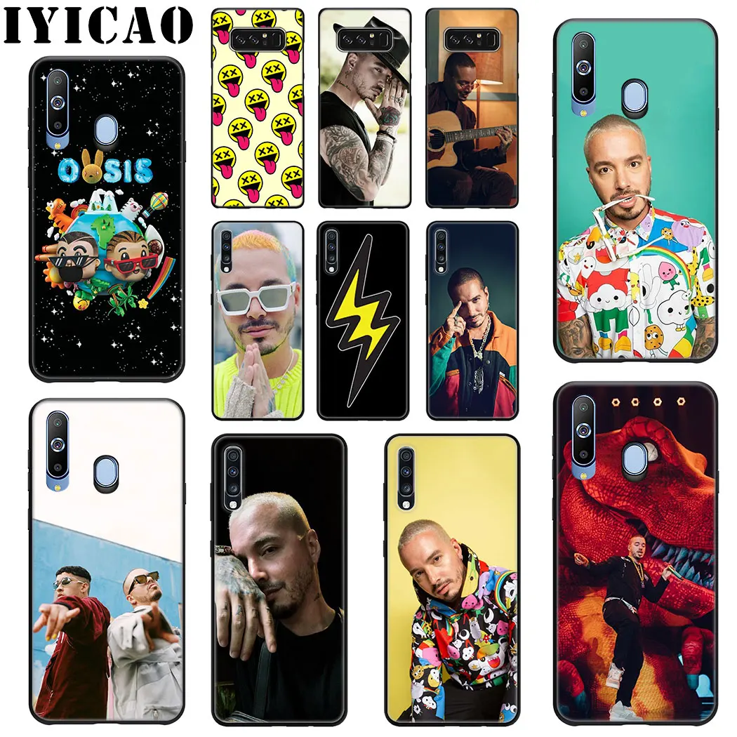 

IYICAO Reggae Singer J Balvin Soft Silicone Case for Samsung A70 A60 A50 A40 A30 A20 A10 M10 M20 M30 M40 Note 8 9 Phone Case