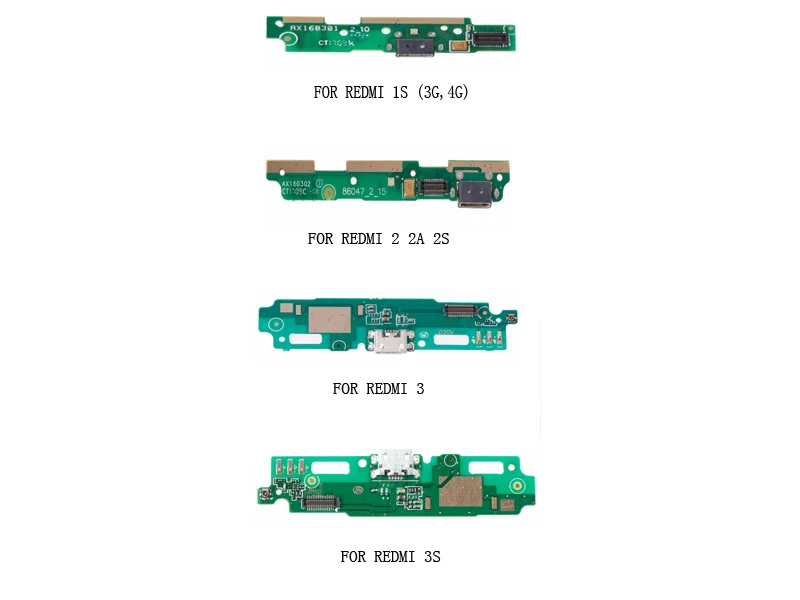 

10/pcs USB Charging Dock port Connector board plug Flex Cable For Xiaomi Redmi 1s 2 2A 2S 3 3s 4 pro 4A 4X 5 PLUS 5A 6 Micro